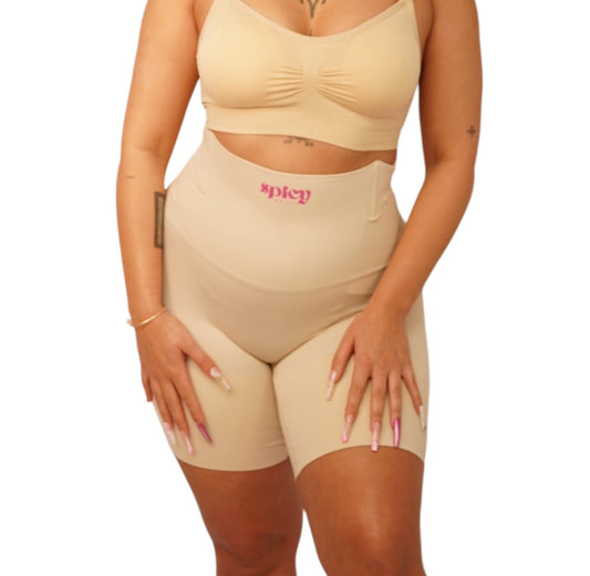 Short gainant taille haute invisible - Spicy