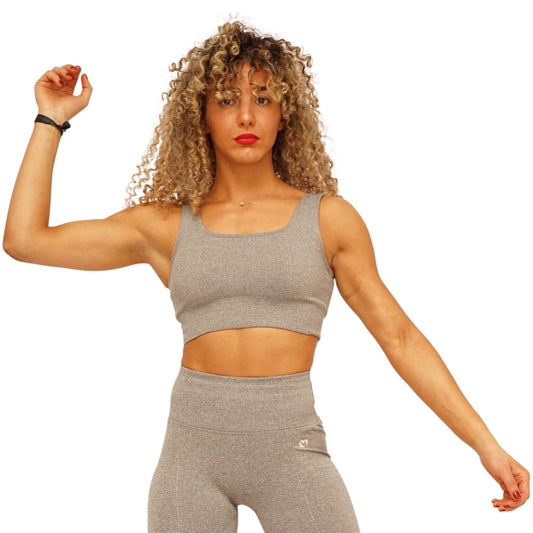 Brassière de sport camouflage – Maintien élevé pour le running - Spicy