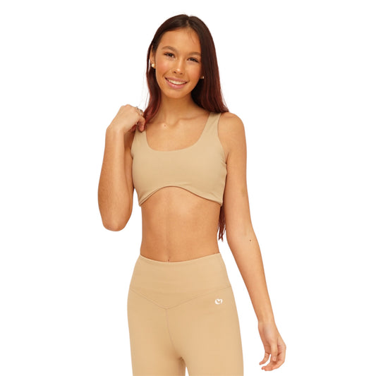 Brassière de sport nude – confort pour le yoga - Spicy