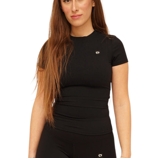Haut basique sport noir - Taille bien - Spicy