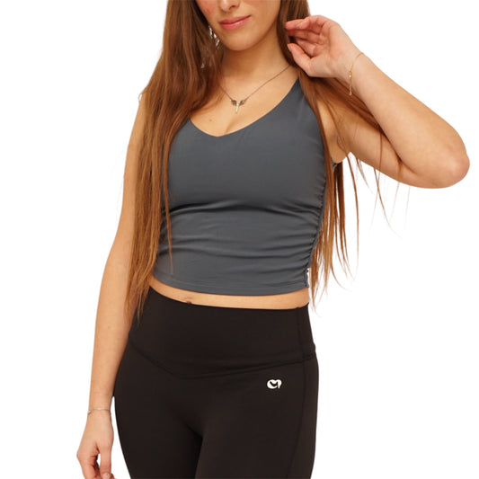 Haut avec détails sur le côté – Style minimaliste et respirabilité - Spicy