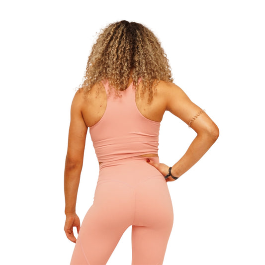 Brassière de sport rose – Style et maintien élevé - Spicy