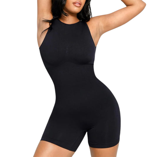 Combinaison short dos nu élégance et confort polyvalent - Spicy