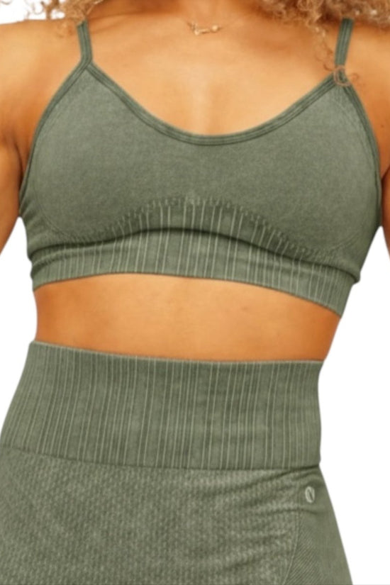 Brassière Décolleté Ajustable Style Délavé - Spicy