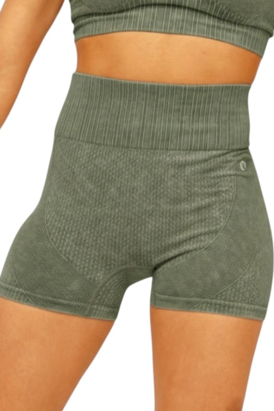 Short de Sport Effet Délavé Confort - Spicy