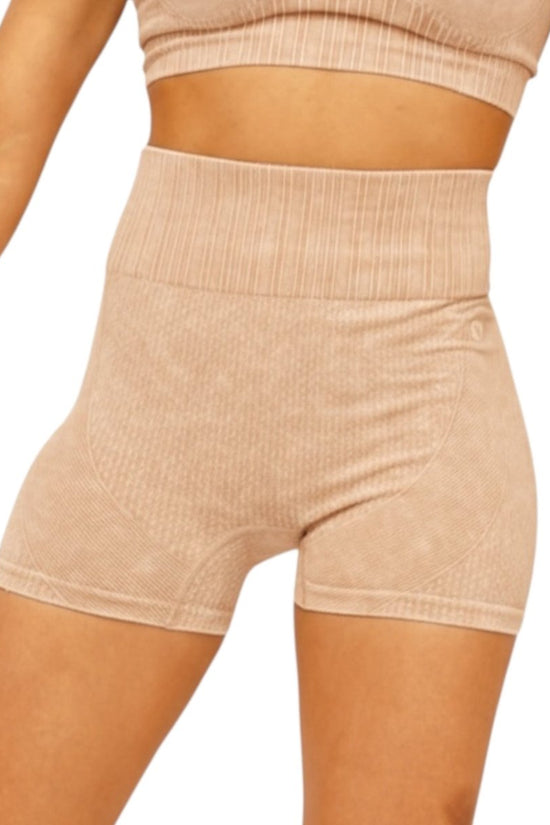 Short de Sport Effet Délavé Confort - Spicy