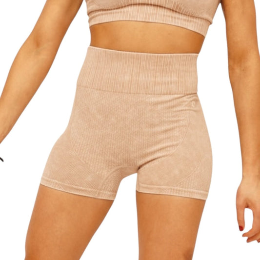 Short de Sport Effet Délavé Confort - Spicy