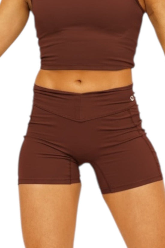 Short Taille Haute avec Poches - Spicy
